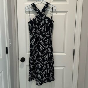 NWT Ann Taylor Halter Midi Dress